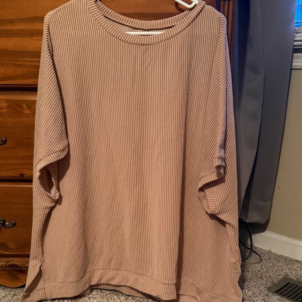 Cozy Ribbed Knit Top